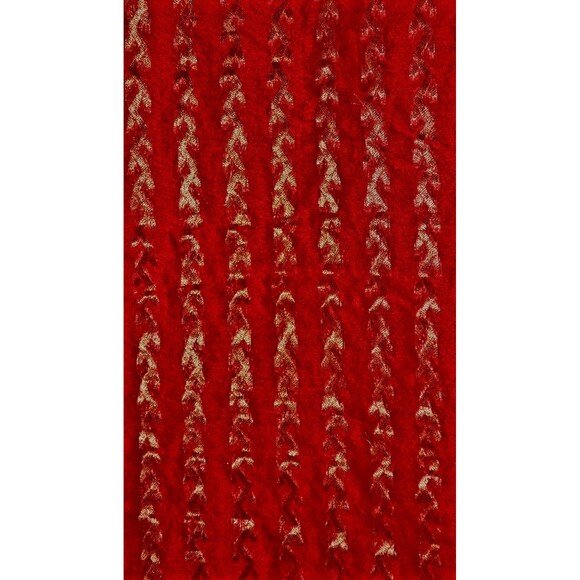 BIBA Festive Holiday Red/Gold Embroidery Boho Tunic Global Sz Small Vibrant - Picture 6 of 9